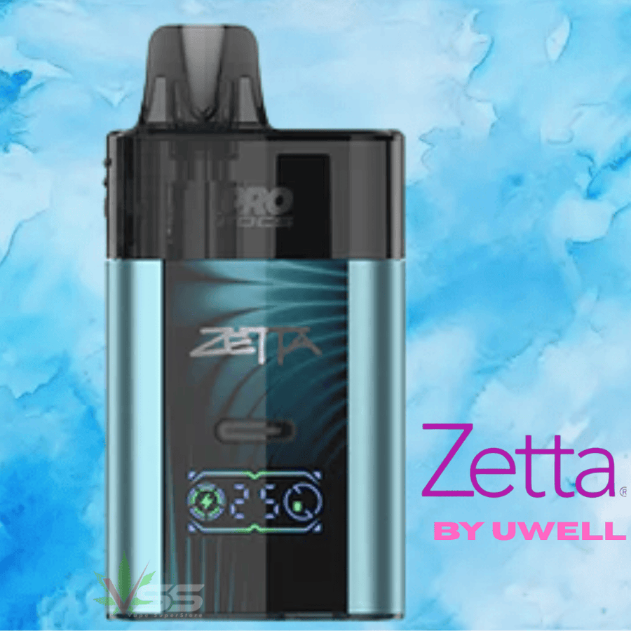Uwell Zetta Pod Kit-2000mAh Azure Blue Vape Superstore  Saskatchewan Canada
