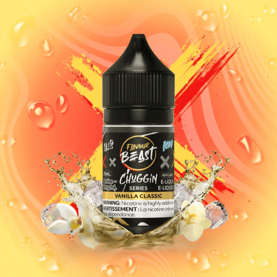 Vanilla Classic Iced Salts by Flavour Beast E-Liquid 20mg Vape Superstore  Saskatchewan Canada