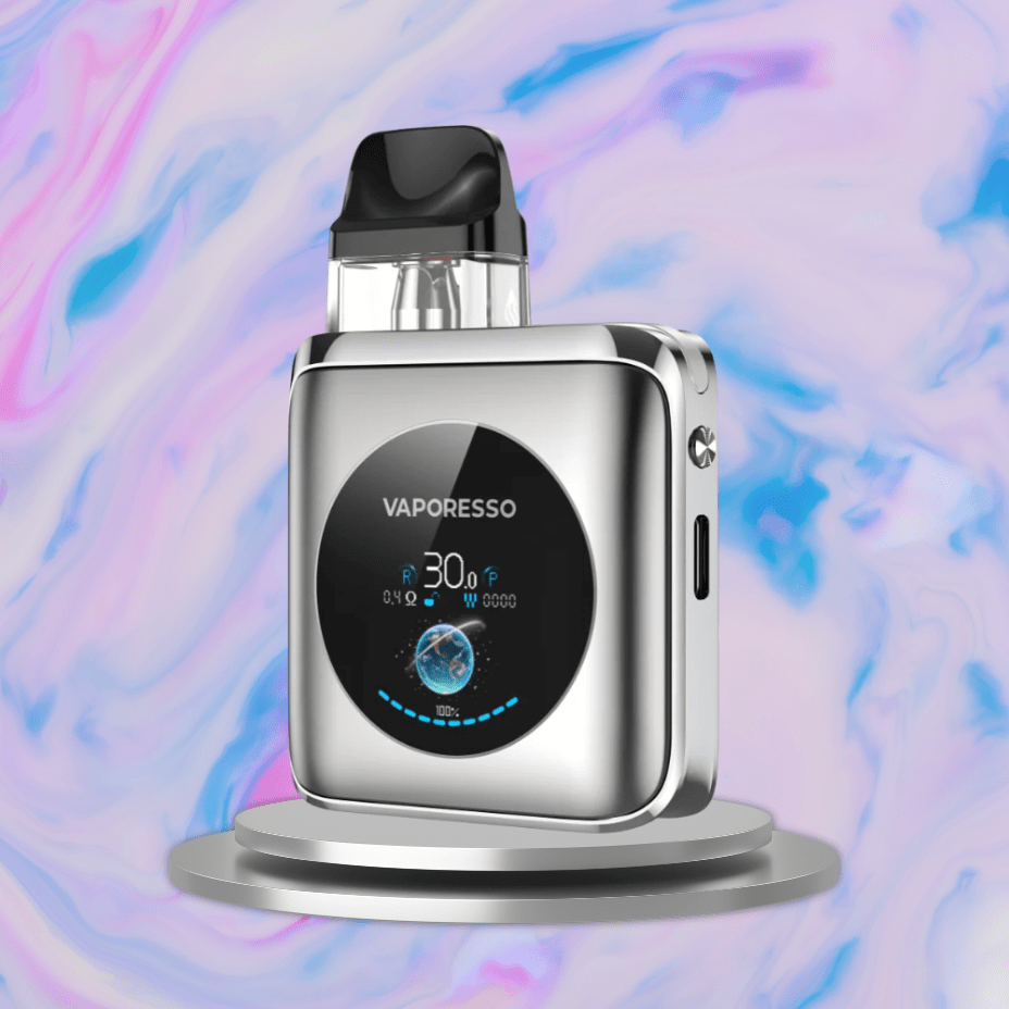 Vaporesso XROS 4 Nano Pod Kit-1350mAh Titanium Silver Vape Superstore  Saskatchewan Canada