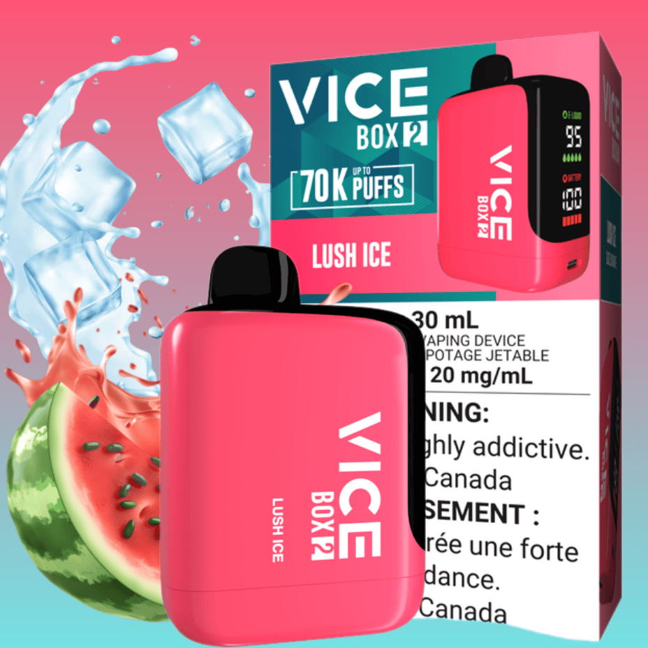 Vice Box 2 70k Disposable Vape - Lush Ice Vape Superstore  Saskatchewan Canada