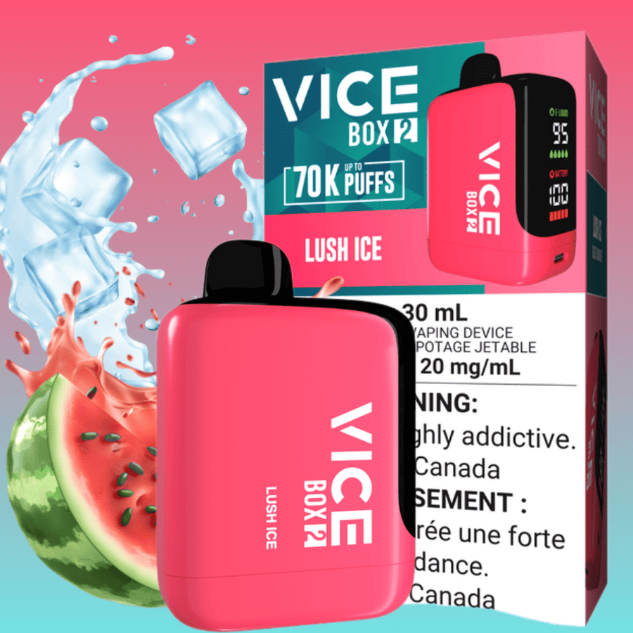 Vice Box 2 70k Disposable Vape - Lush Ice Vape Superstore  Saskatchewan Canada