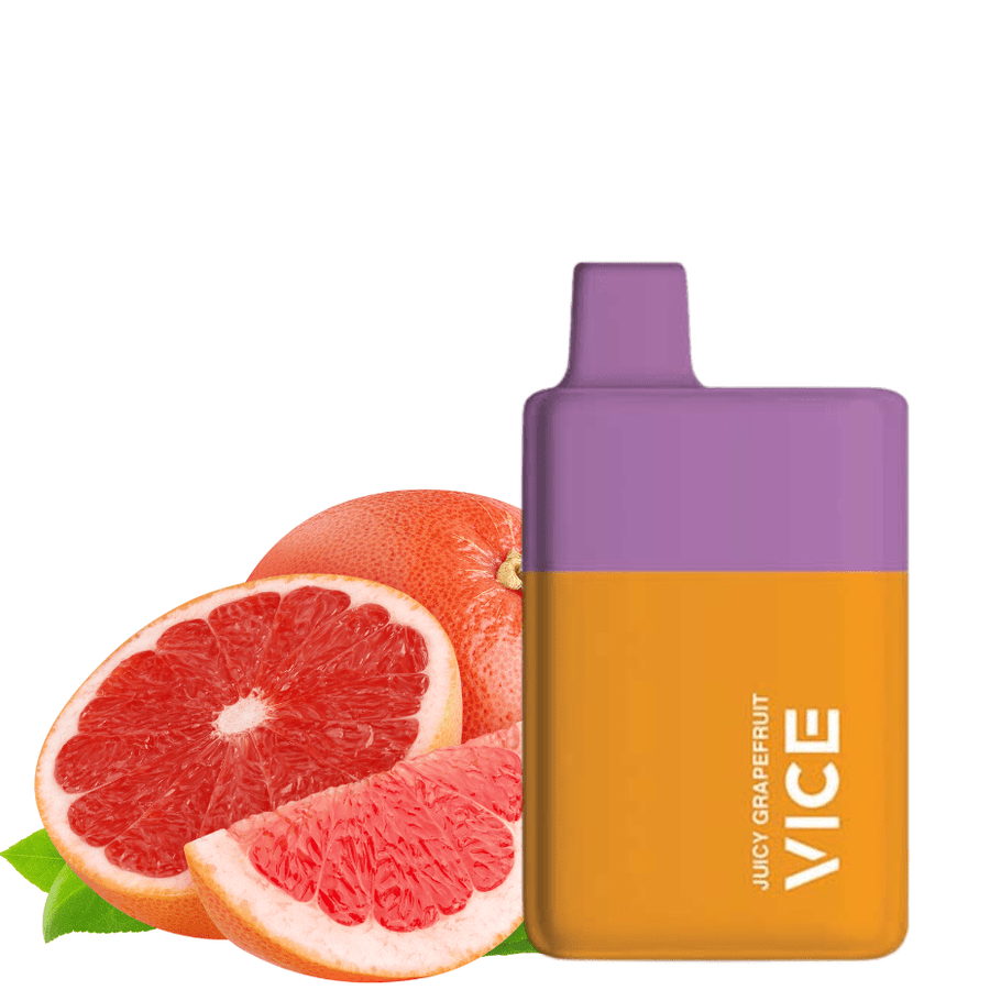Vice Box Disposable Vape-Juicy Grapefruit 6000 Puffs / 20mg Vapexcape Vape and Bong Shop Regina Saskatchewan