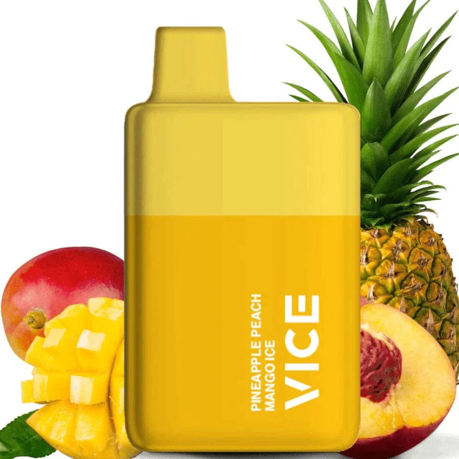 Vice Box Disposable Vape-Pineapple Peach Mango Ice 20mg Vapexcape Vape and Bong Shop Regina Saskatchewan