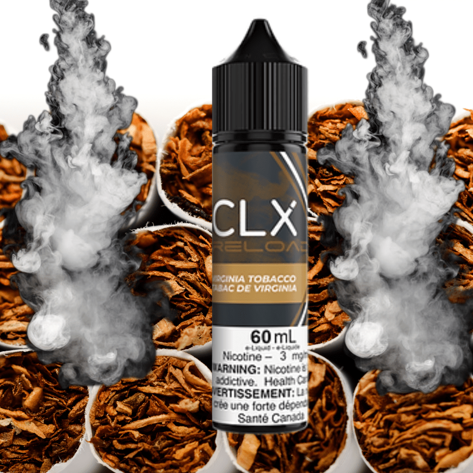 Virginia Tobacco by CLX E-Liquid 60mL / 3mg Vape Superstore  Saskatchewan Canada