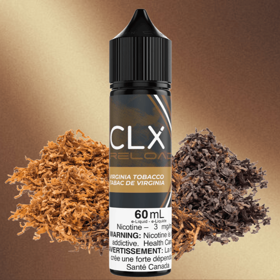 Virginia Tobacco par CLX E-Liquid-Vapexcape &amp; Bong Shop, Regina, SK, CA  Vapexcape Vape SuperStore-Vape & Bong Shop