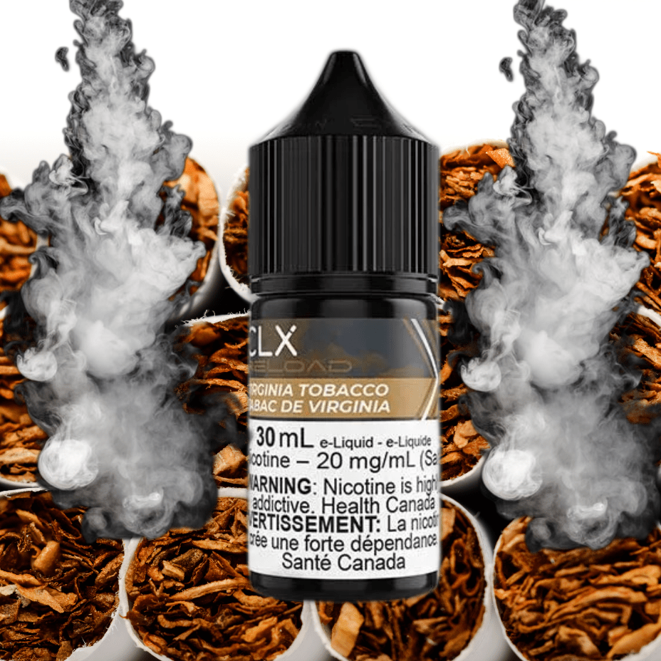 Virginia Tobacco Salt by CLX Reload E-Liquid 30mL / 10mg Vape Superstore  Saskatchewan Canada