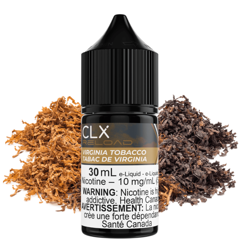 Virginia Tobacco Salt by CLX Reload E-Liquid Vape Superstore  Saskatchewan Canada