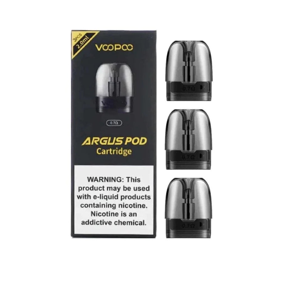 VooPoo Argus P1 Replacement Pods 3pk 0.7Ohm Vapexcape Vape and Bong Shop Regina Saskatchewan