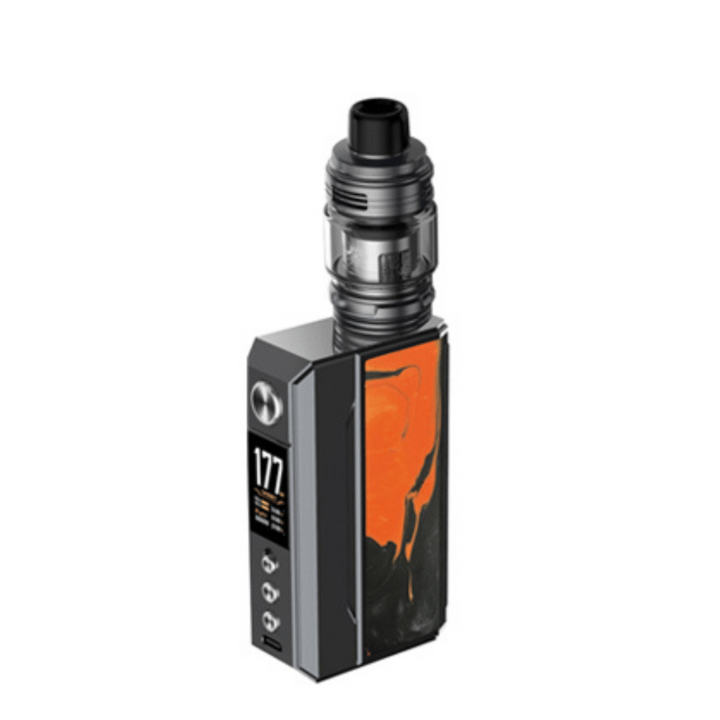 VooPoo Drag 4 Mod Kit-177W 177W / Gunmetal Tropical Orange Vape Superstore  Saskatchewan Canada
