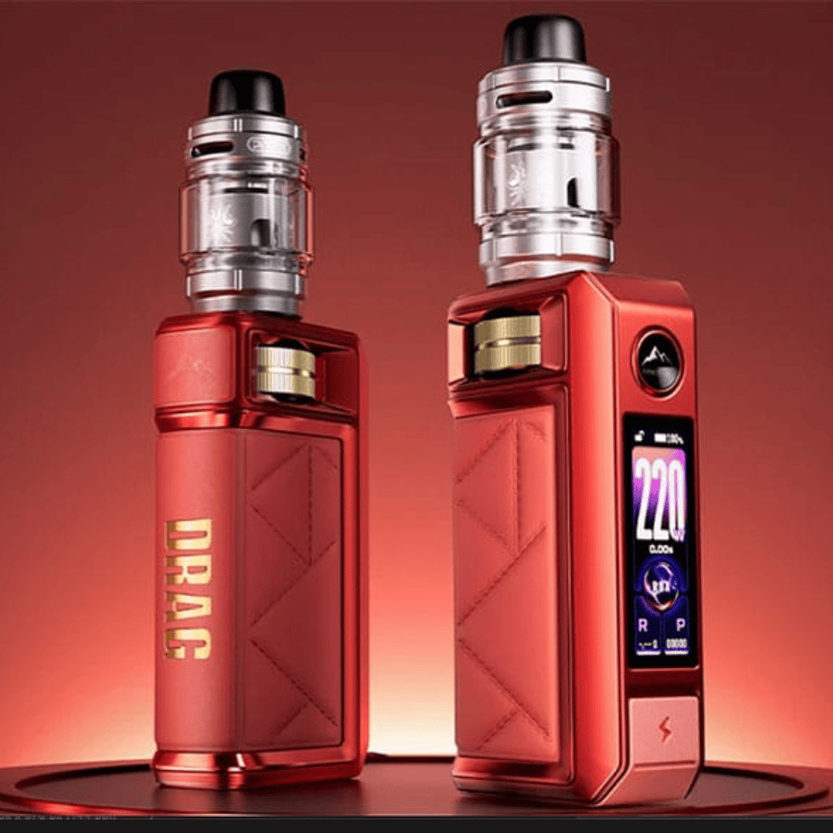 VooPoo Drag 6 Box Mod Kit-220W Red Vape Superstore  Saskatchewan Canada