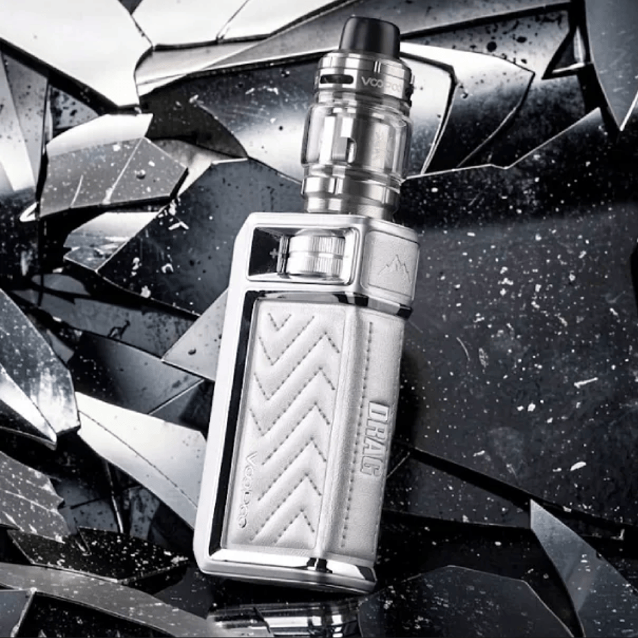 VooPoo Drag 6 Box Mod Kit-220W Silver Vape Superstore  Saskatchewan Canada