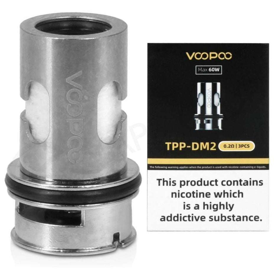 VooPoo TPP Replacemeent Coils - 3pck DM2 0.2ohm Vapexcape Vape and Bong Shop Regina Saskatchewan