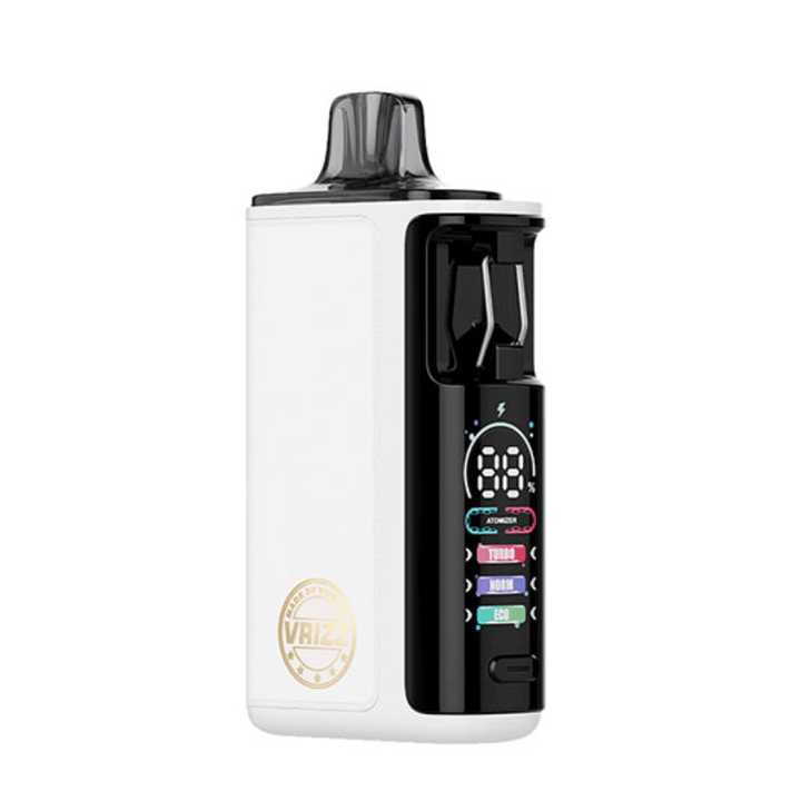 Voopoo Vrizz 2 Pod Kit - 1350mAh White Leather Vape Superstore  Saskatchewan Canada