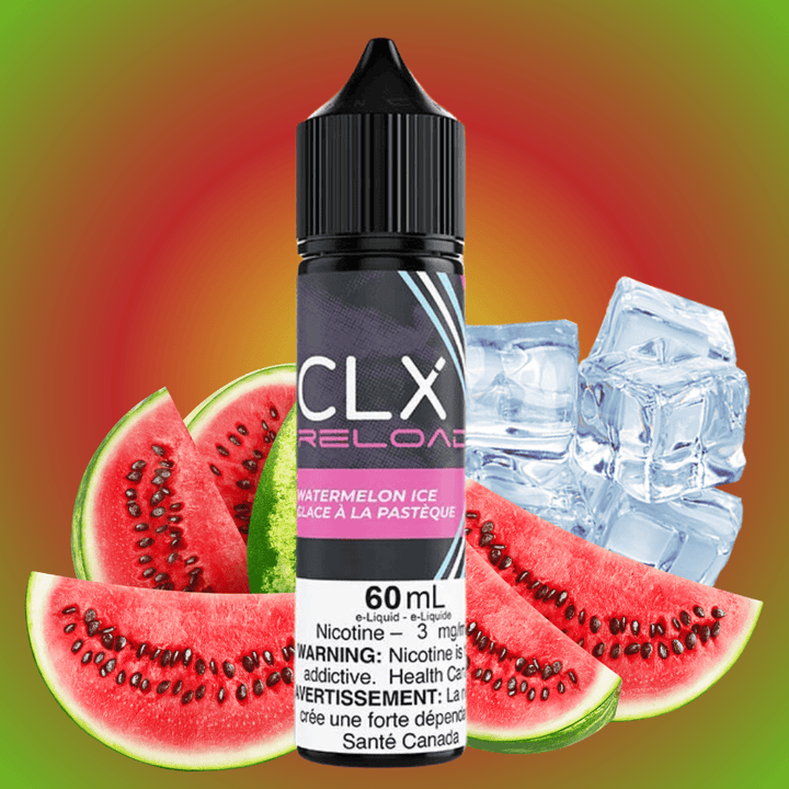 Watermelon Ice by CLX E-Liquid 60mL / 3mg Vape Superstore  Saskatchewan Canada
