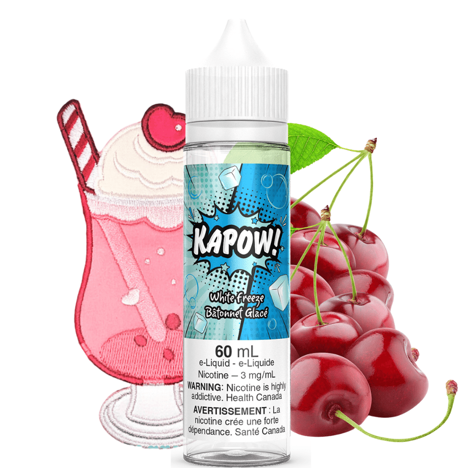 White Freeze by Kapow E-liquid-60ml Vape Superstore  Saskatchewan Canada