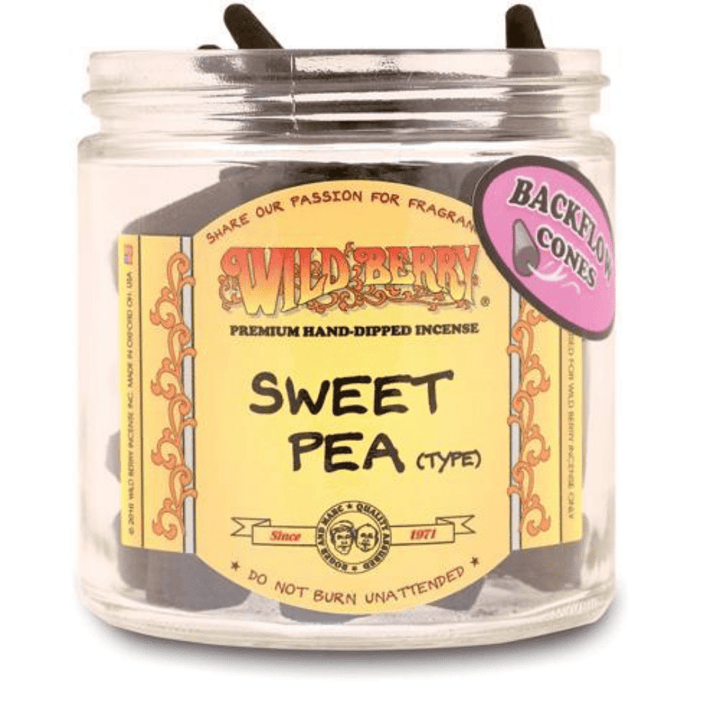 Wild Berry Backflow Incense Cones 1pc / Sweet Pea Vape Superstore  Saskatchewan Canada
