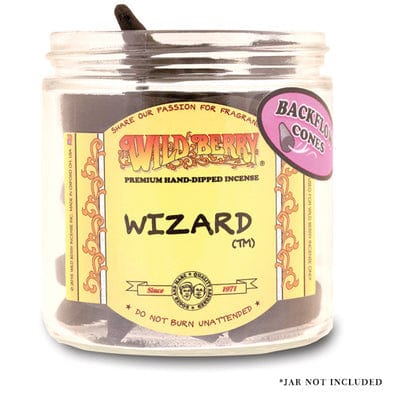 Wild Berry Backflow Incense Cones 1pc / Wizard Vapexcape Vape and Bong Shop Regina Saskatchewan