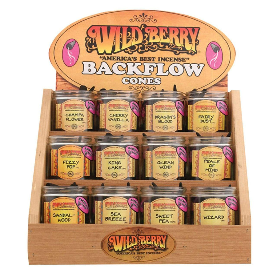 Wild Berry Backflow Incense Cones Vapexcape Vape and Bong Shop Regina Saskatchewan