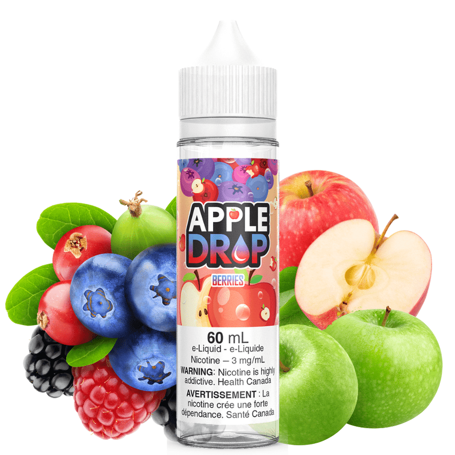 Wild Berry by Apple Drop E-Liquid 0mg / 60ml Vapexcape Vape and Bong Shop Regina Saskatchewan