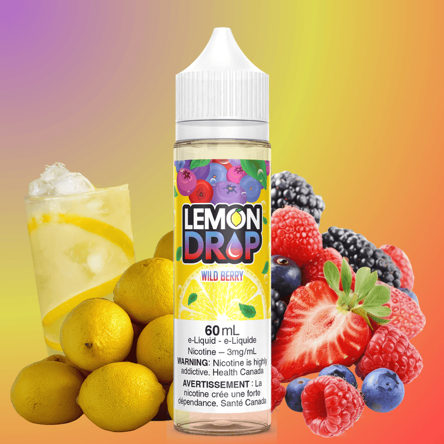Wild Berry By Lemon Drop E-Liquid 3mg / 60ml Vape Superstore  Saskatchewan Canada
