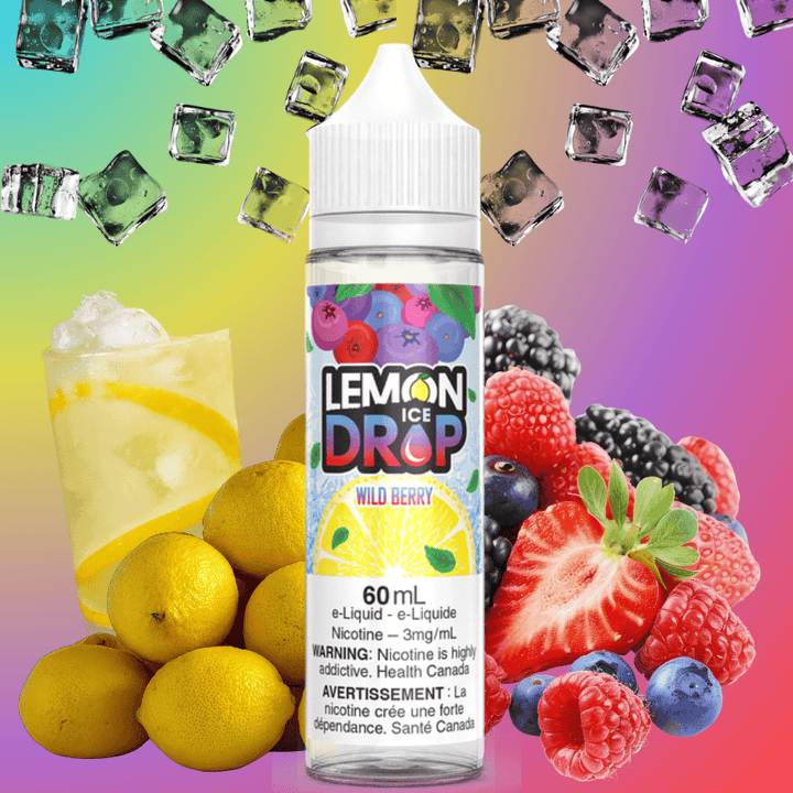 Wild Berry Ice by Lemon Drop E-liquid 3mg Vape Superstore  Saskatchewan Canada