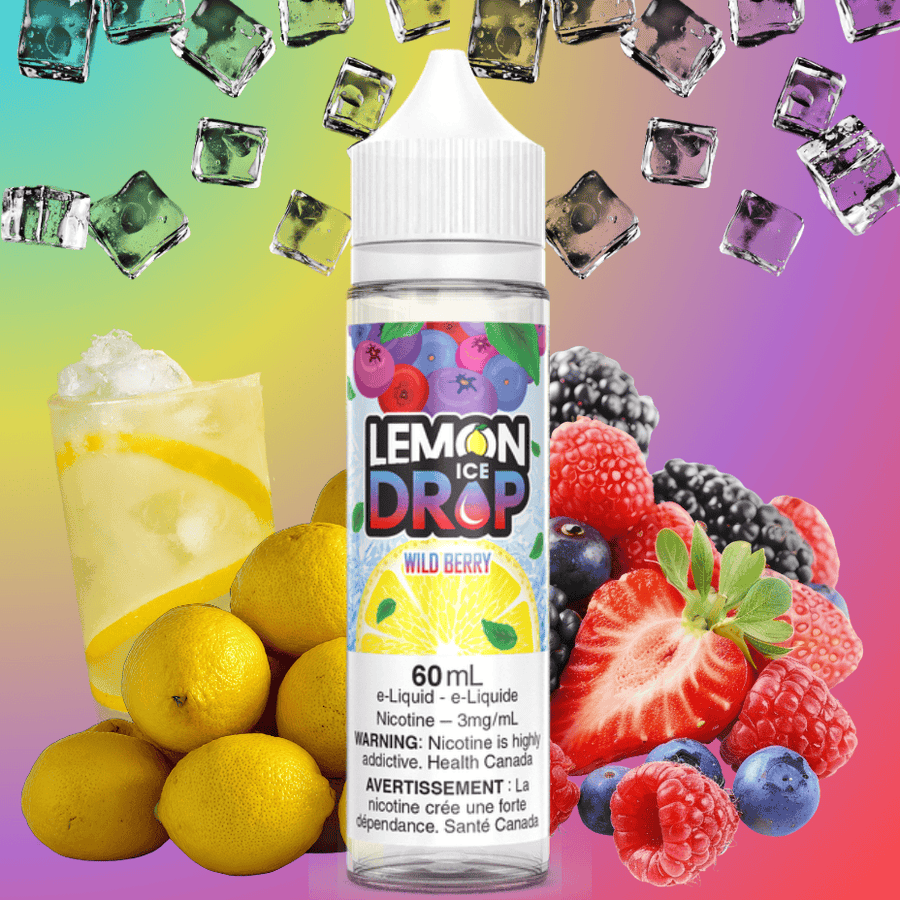 Wild Berry Ice by Lemon Drop E-liquid 3mg Vape Superstore  Saskatchewan Canada