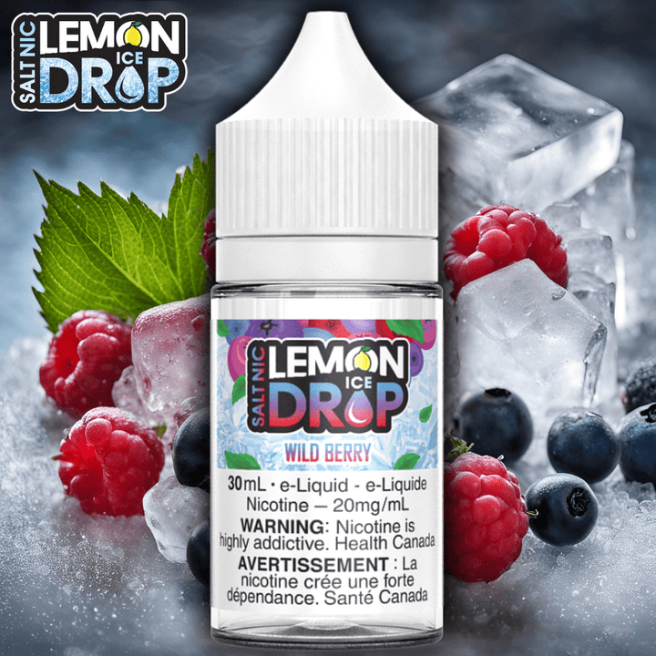 Wild Berry Ice Salts By Lemon Drop E-Liquid 30ml / 12mg Vape Superstore  Saskatchewan Canada