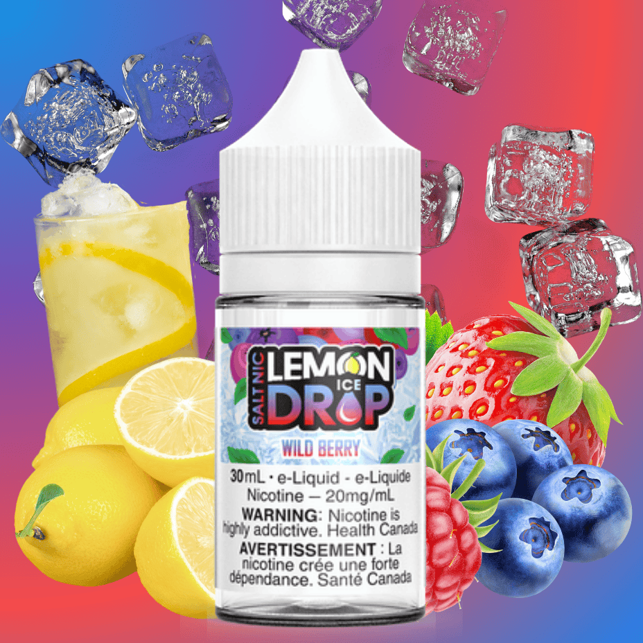 Wild Berry Ice Salts By Lemon Drop E-Liquid 30mL / 12mg Vape Superstore  Saskatchewan Canada