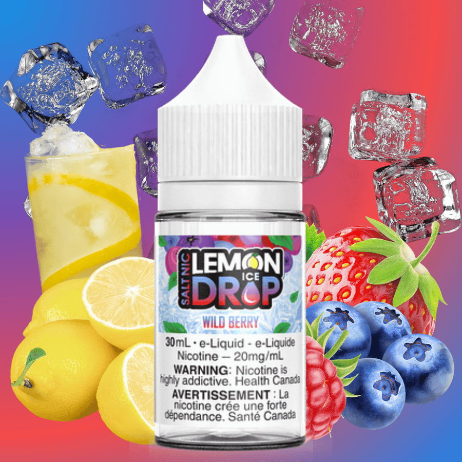 Wild Berry Ice Salts By Lemon Drop E-Liquid 30mL / 12mg Vape Superstore  Saskatchewan Canada