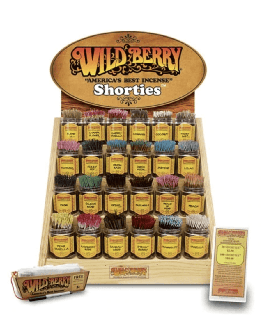 Wild Berry Incense Sticks - Shorties Vapexcape Vape and Bong Shop Regina Saskatchewan