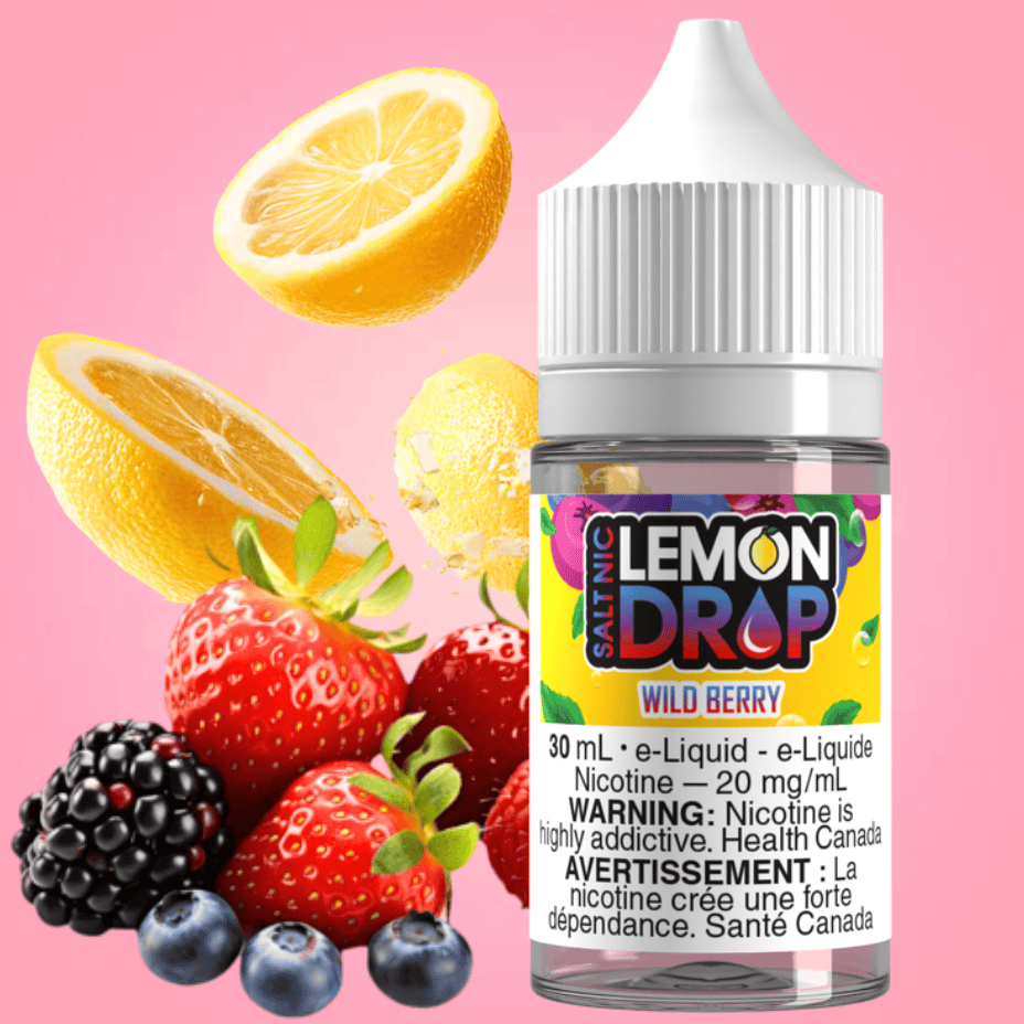 Wild Berry Salt By Lemon Drop E-Liquid 30mL / 12mg Vape Superstore  Saskatchewan Canada