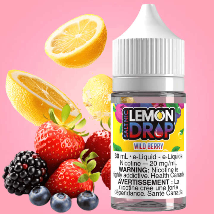 Wild Berry Salt By Lemon Drop E-Liquid 30mL / 12mg Vape Superstore  Saskatchewan Canada