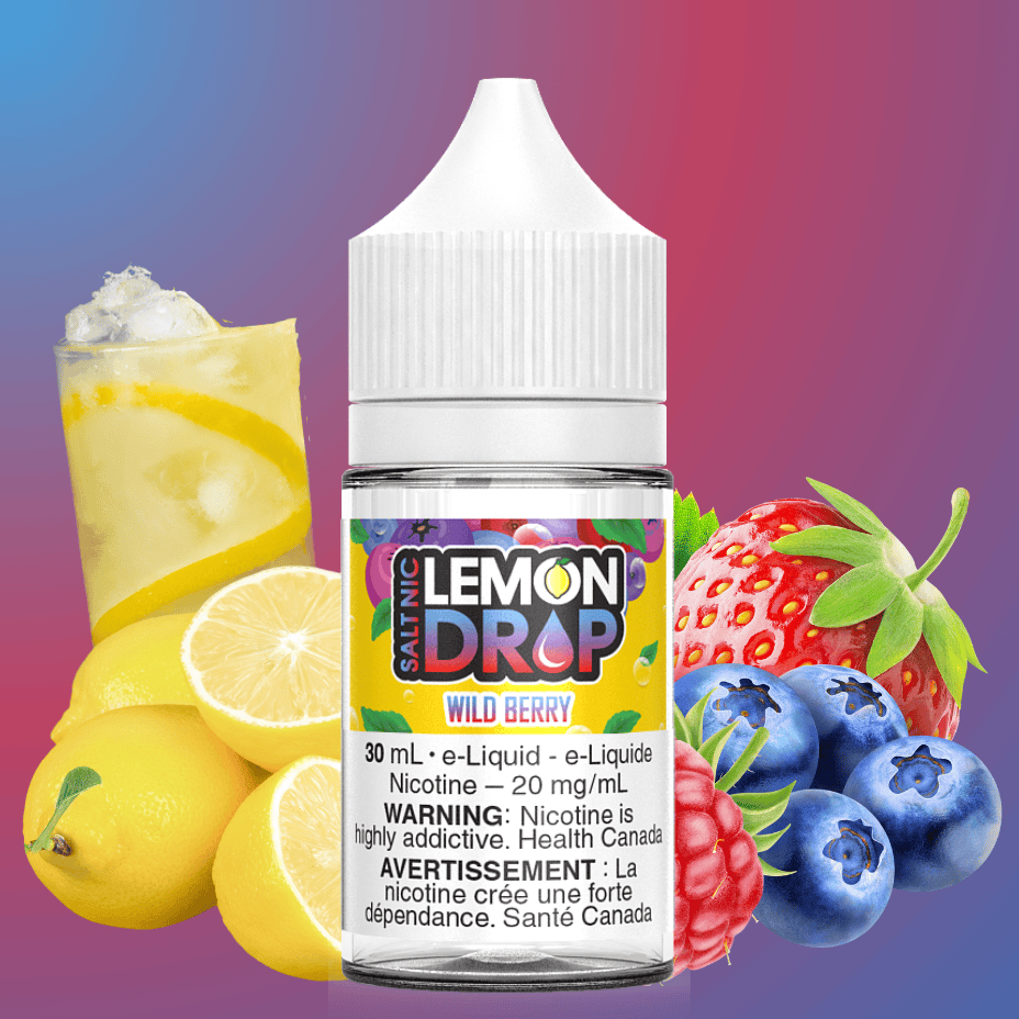 Wild Berry Salts By Lemon Drop E-Liquid 30mL / 12mg Vape Superstore  Saskatchewan Canada