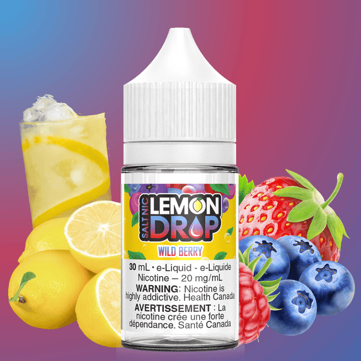 Wild Berry Salts By Lemon Drop E-Liquid 30mL / 12mg Vape Superstore  Saskatchewan Canada