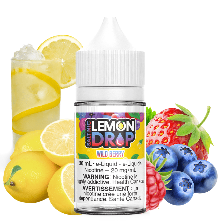 Wild Berry Salts By Lemon Drop E-Liquid 30ml / 12mg Vape Superstore  Saskatchewan Canada