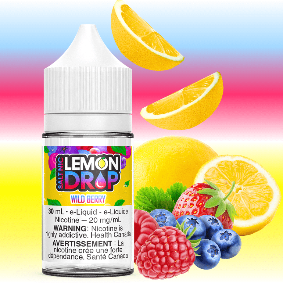 Wild Berry Salts By Lemon Drop E-Liquid Vape Superstore  Saskatchewan Canada