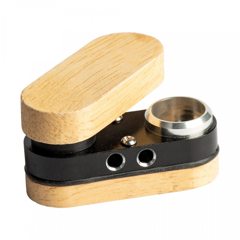 Wooden Monk Hand Pipe Black Vape Superstore  Saskatchewan Canada