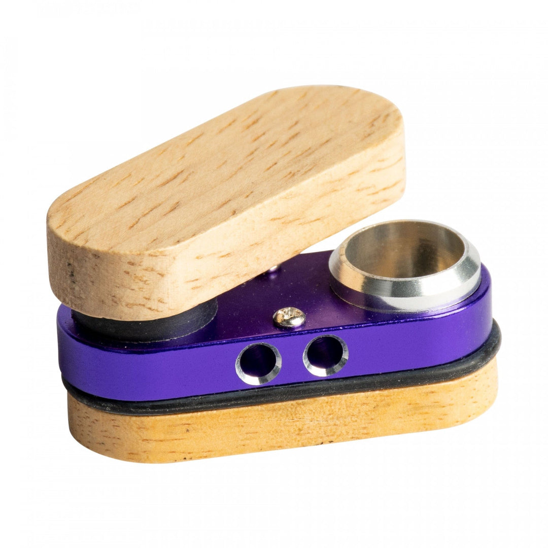 Wooden Monk Hand Pipe Purple Vape Superstore  Saskatchewan Canada