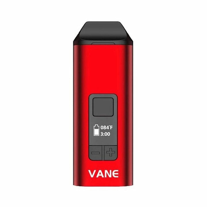 Yocan Vane Dry Herb Vaporizer Kit 1100mAh / Red Vapexcape Vape and Bong Shop Regina Saskatchewan