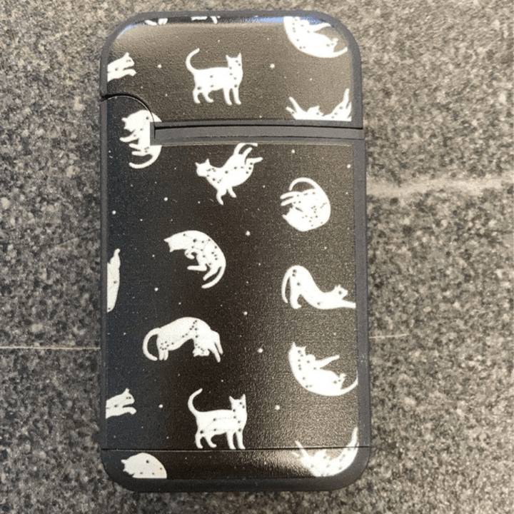 ZENGAZ Mega Jet Single Butane Flame Torch Black and White Cats Vape Superstore  Saskatchewan Canada