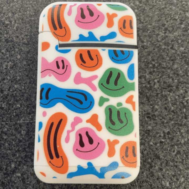 ZENGAZ Mega Jet Single Butane Flame Torch White Smiley Vape Superstore  Saskatchewan Canada