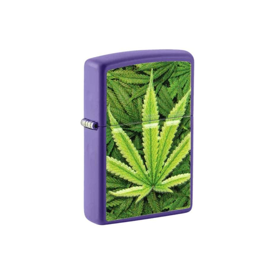 Zippo Lighter-Cannabis Design Vapexcape Vape and Bong Shop Regina Saskatchewan
