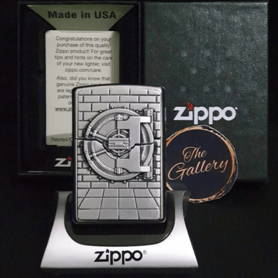 Zippo Lighter-Safe w/ Gold Surprise Case Vape Superstore  Saskatchewan Canada